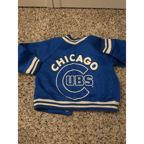 Chicago Cubs Varsity Jacket (6months) - Picture 3 of 3